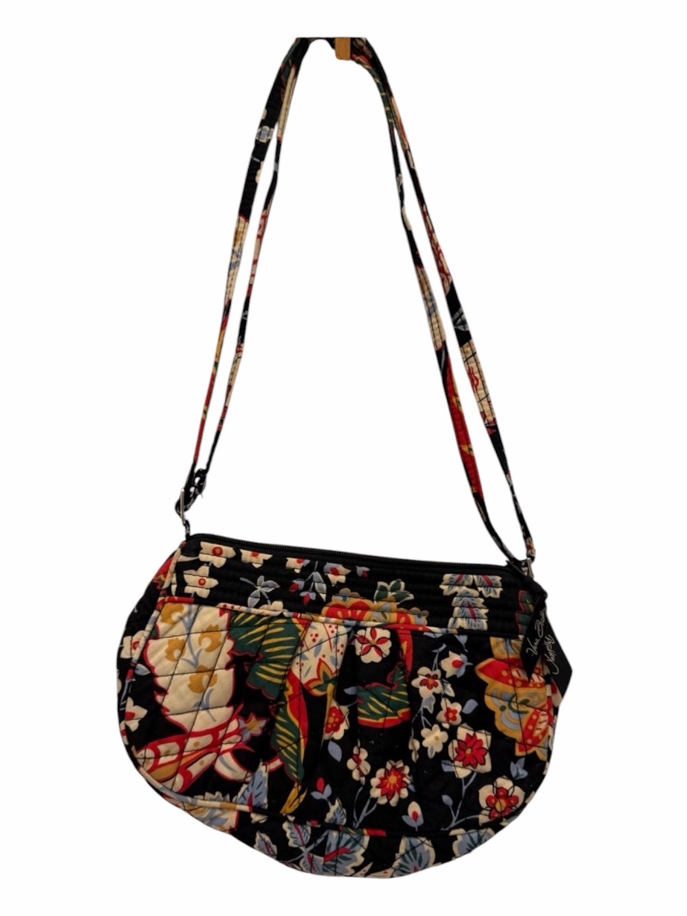 ✨ Vera Bradley "Versailles" Frannie Crescent Crossbody‎ Bag ✨